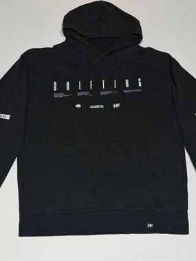 NF Drifting Black Album Pullover Hoodie - Men's